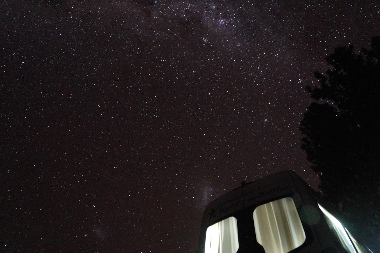 Noche estrellada Lago Pukaki - Abraham Molina
